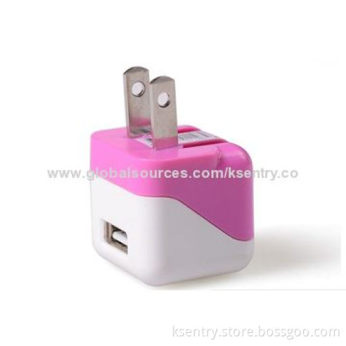 Dice-shaped USB Travel Charger for Mobile Phones